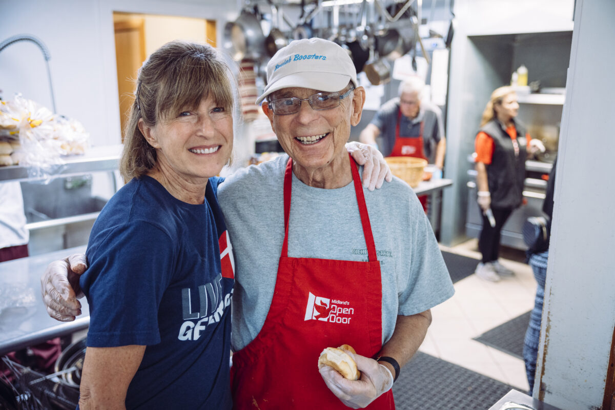 Volunteer SignIn Midland's Open Door