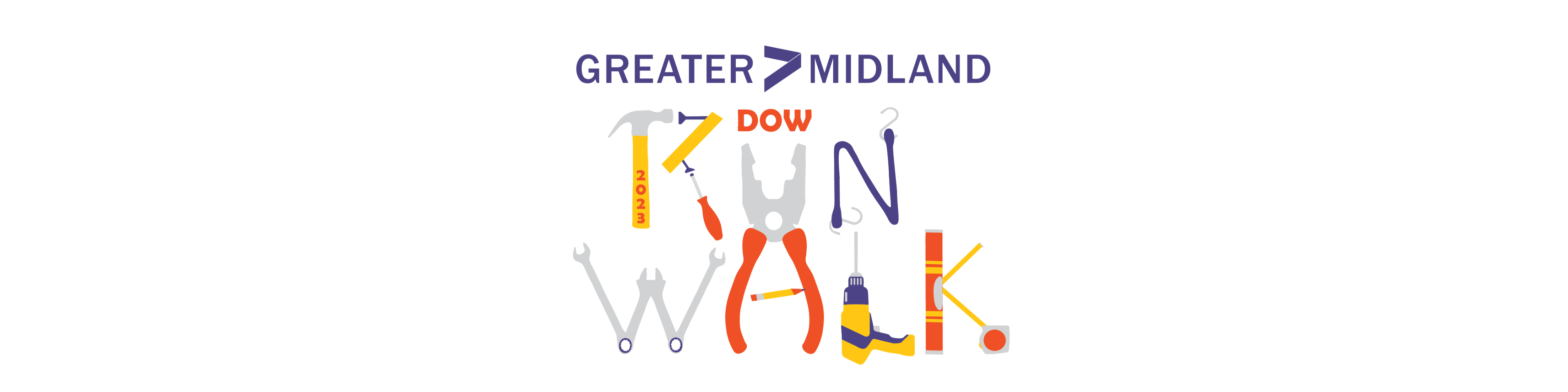 Dow Run Walk Banner